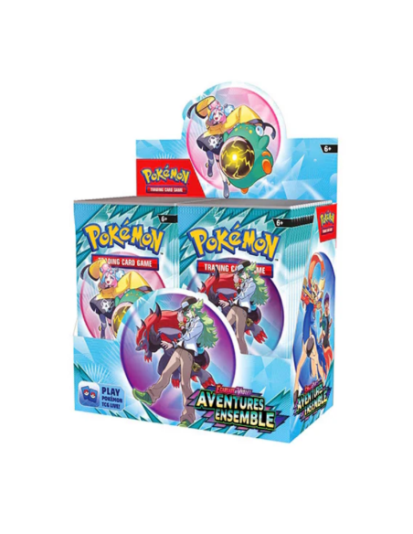 Display 36 Boosters Ecarlate et violet Aventures Ensemble EV09 + Protection SOUPLE