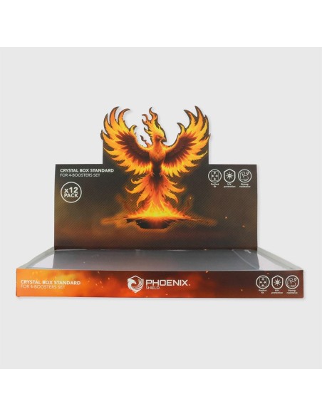 Display de 12 Protections souple pour Coffret 4 Boosters POKEMON