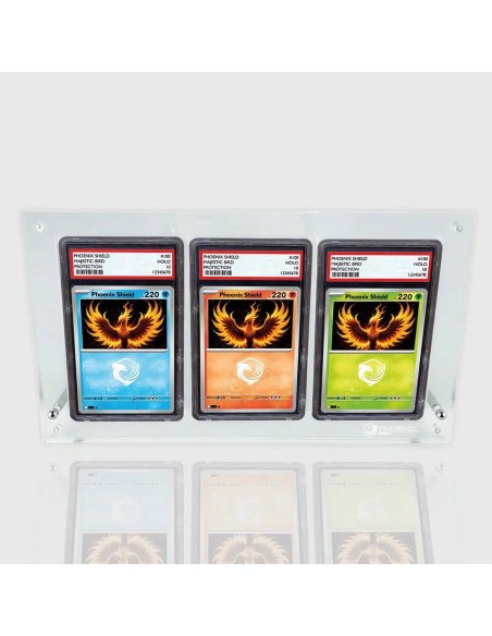 Protection Acrylique pour 3 Cartes Gradée PSA