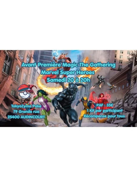 Avant Première Magic the Gathering Marvel