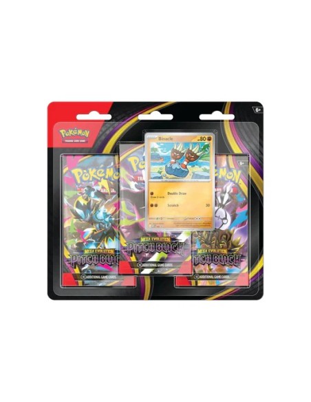 Tripack Pokémon Nuit Noire FR | 3 Boosters + Promo | TZP.fr