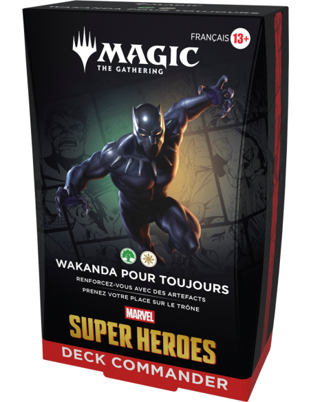 Deck Commander Wakanda | Magic The Gathering Marvel | TZP.fr