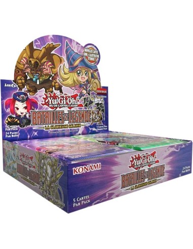 Display Yu-Gi-Oh Bataille de Légende La Glorieuse Galerie FR - Booster Box officielle Yu-Gi-Oh
