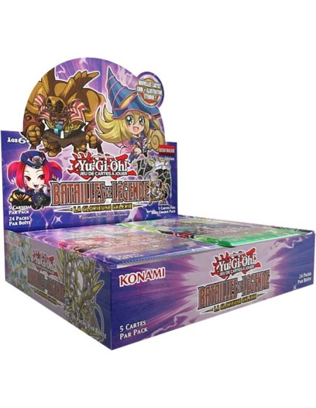 Display Yu-Gi-Oh Bataille de Légende La Glorieuse Galerie FR - Booster Box officielle Yu-Gi-Oh