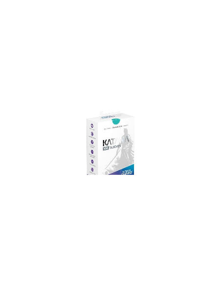 Ultimate Guard Katana Turquoise - Sleeves premium 100 protège-cartes standard size