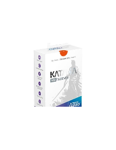 Ultimate Guard Katana Orange - Sleeves premium 100 protège-cartes standard size
