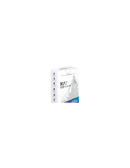 Ultimate Guard Katana White - Sleeves premium 100 protège-cartes standard size