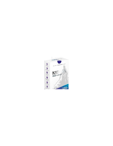 Ultimate Guard Katana Blue - Sleeves premium 100 protège-cartes standard size