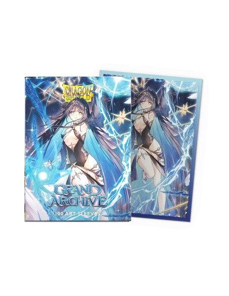 Grand Archive Raziel Archangel of Libra Matte Dual Art Sleeves x100 - Protège-cartes officiels Grand Archive