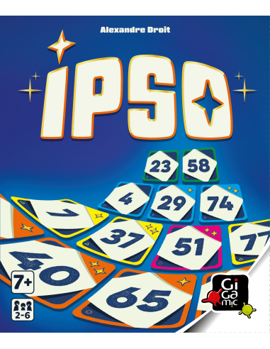Ipso - Jeu de cartes tactique édité par Gigamic