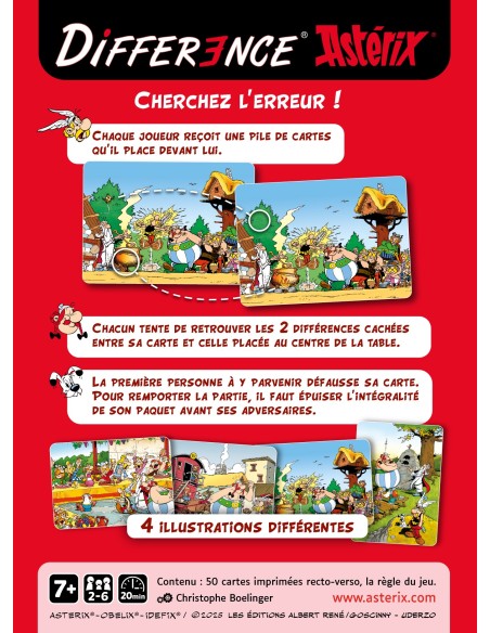 Différence Astérix & Obélix | Jeu d'Observation | TZP.fr