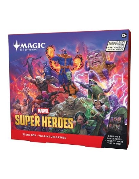 Magic The Gathering Marvel Super Heroes Scene Box Villains Unleashed