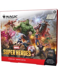 Magic The Gathering Marvel Super Heroes Scene Box Heroes United