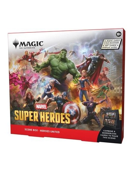 Magic The Gathering Marvel Super Heroes Scene Box Heroes United