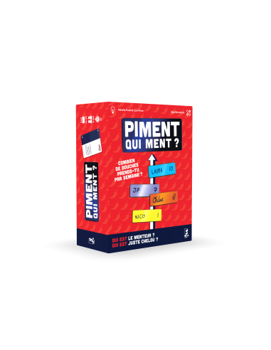 Piment Qui Ment | Jeu d'Ambiance Gigamic | TZP.fr