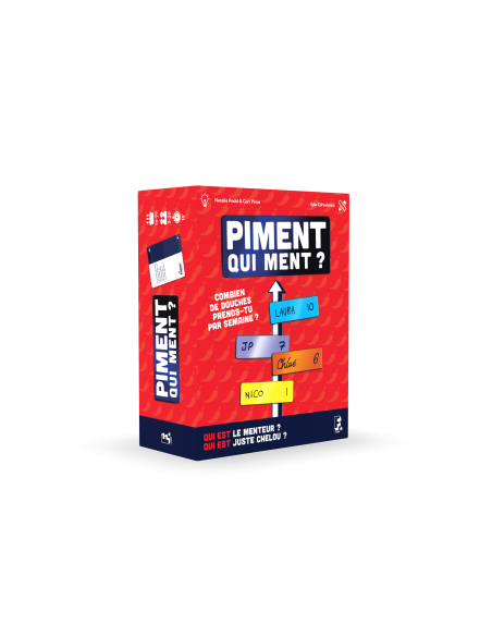 Piment Qui Ment | Jeu d'Ambiance Gigamic | TZP.fr