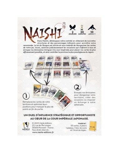Naishi | Jeu de Déduction Gigamic | TZP.fr