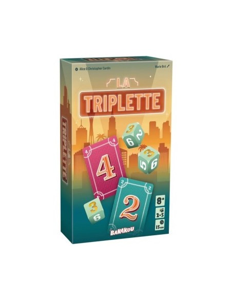 La Triplette - Jeu de cartes familial édité par Gigamic