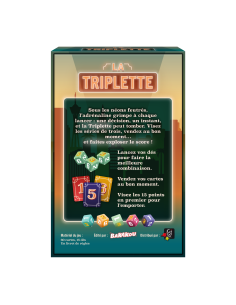 La Triplette - Jeu de cartes familial édité par Gigamic 2