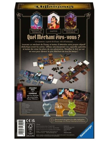 Disney Villainous - Extension 4 - Monstrueusement malsains