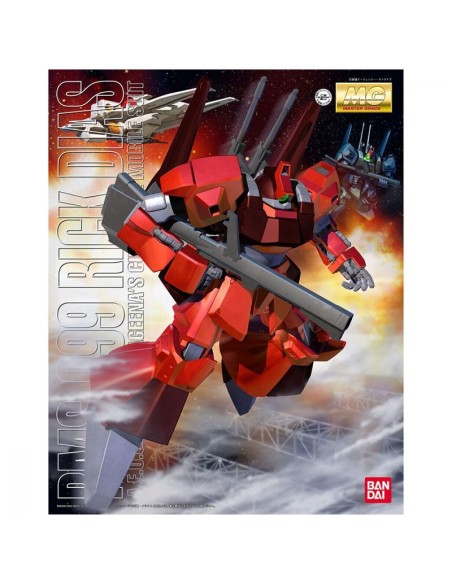 Bandai Gunpla MG 1/100 RMS-099 Rick Dias Quattro Bajeena Custom Red