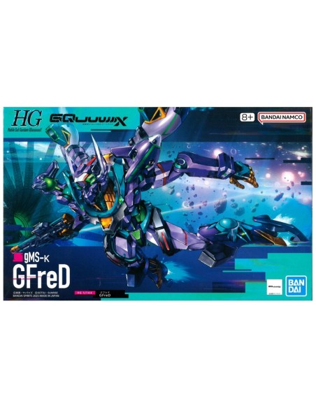 Bandai Gunpla HG 1/144 GFreD Mobile Suit Gundam GQuuuuuuX