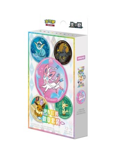 Pokémon CSV9.5C Terastal Grand Gathering Badge Set Chinois Simplifié avec badge aléatoire
