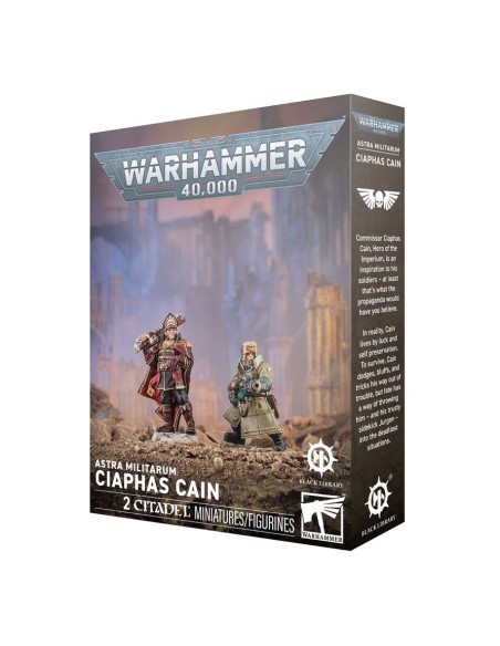 Warhammer 40000 Astra Militarum Ciaphas Cain et Ferik Jurgen