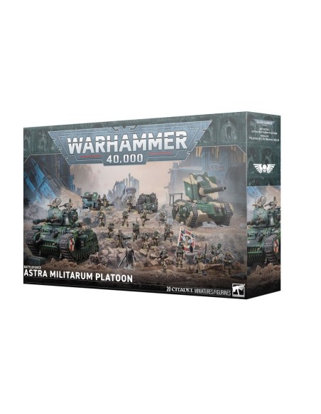 Warhammer 40K Bataillon Peloton de l'Astra Militarum Games Workshop