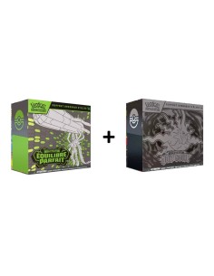 Lot de 2 ETB Pokémon Équilibre Parfait ME03 et Nuit Noire ME05 en français