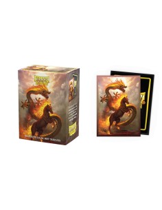Dragon Shield Fire Horse 2026 100 protège-cartes Standard Matte Dual Art