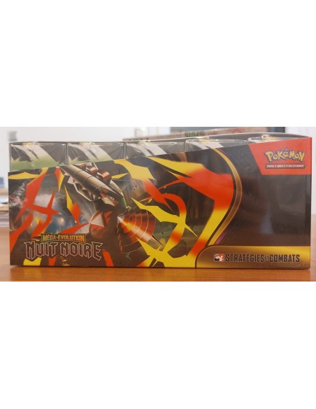 Display scellée de 10 kit d'avant Première nuit noire dans sa protection Acrylique Phoenix Shield