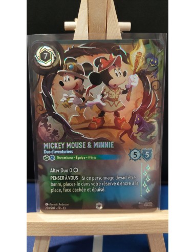 Mickey Mouse et Minnie (238/207 - 13)