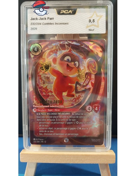 Jack-Jack Parr Potentionellement indestructible (232/204 - 12) Contrées Inconnues PCA 9.5