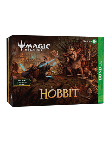 Bundle Magic: The Gathering The Hobbit avec 9 Play Boosters et carte promotionnelle exclusive