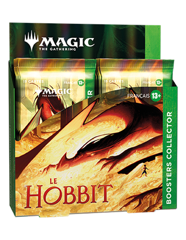 Display Collector Magic: The Gathering The Hobbit anglais avec 12 Collector Boosters Premium