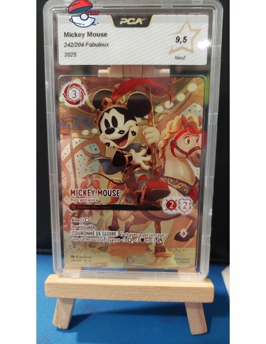 Mickey Mouse Brave petit prince (242/204 - 9) Fabuleux PCA 9.5