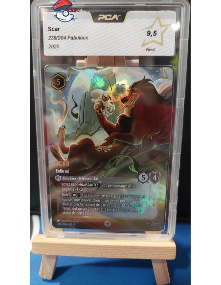 Scar Enfin roi (239/204 - 9) Fabuleux PCA 9.5