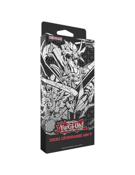 Decks Légendaires ARC-V Yu-Gi-Oh! Français - Coffret officiel contenant 3 decks prêts à jouer