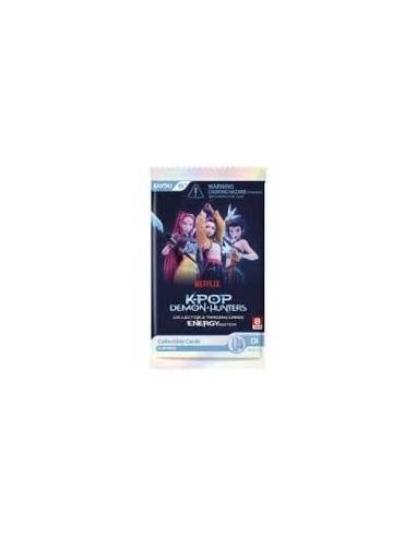 Booster KAYOU KPop Demon Hunters Energy Edition Série 1 avec 8 cartes à collectionner