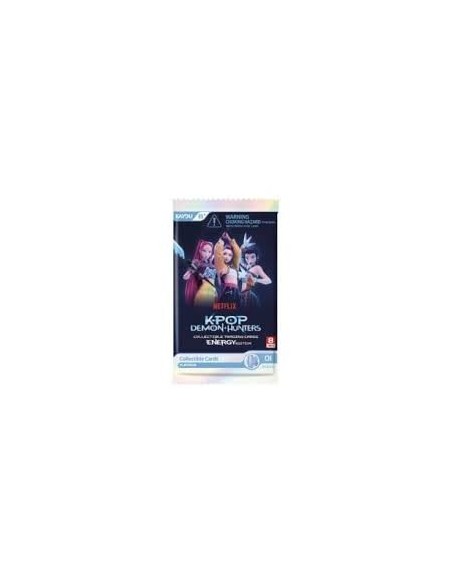 Booster KAYOU KPop Demon Hunters Energy Edition Série 1 avec 8 cartes à collectionner