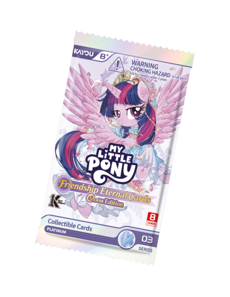 Booster KAYOU My Little Pony TCG Fantasy Wonderland contenant 5 cartes à collectionner