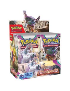 Display Pokémon Évolutions à Paldea français - Boîte officielle de 36 boosters