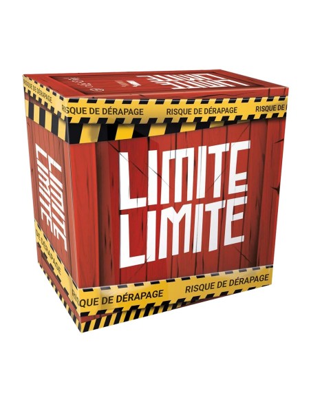 Boîte officielle du jeu Limite Limite – Jeu d'ambiance pour adultes