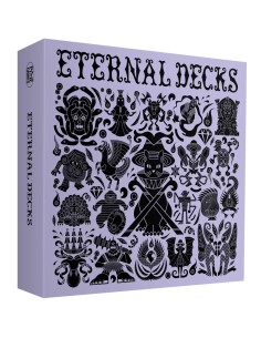 Boîte du jeu Eternal Decks en français – Jeu de cartes coopératif pour 1 à 4 joueurs
