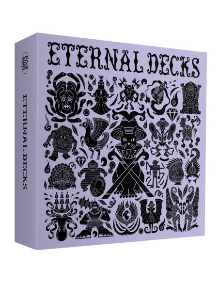 Boîte du jeu Eternal Decks en français – Jeu de cartes coopératif pour 1 à 4 joueurs