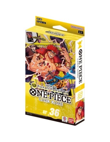 Deck One Piece Card Game ST-36 Eustass Kid français jaune Bandai