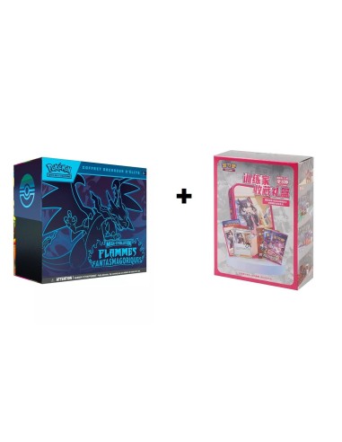 ETB Flammes Fantasmagoriques + Coffret Rosemary Pokémon | TZP