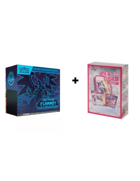 ETB Flammes Fantasmagoriques + Coffret Rosemary Pokémon | TZP
