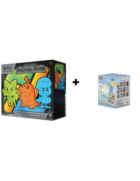 ETB Évolutions à Paldea + Coffret Métal Illustration Rare | TZP